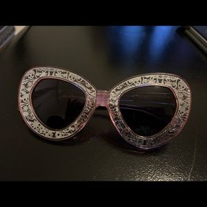 Pink Karen Walker Sunglasses